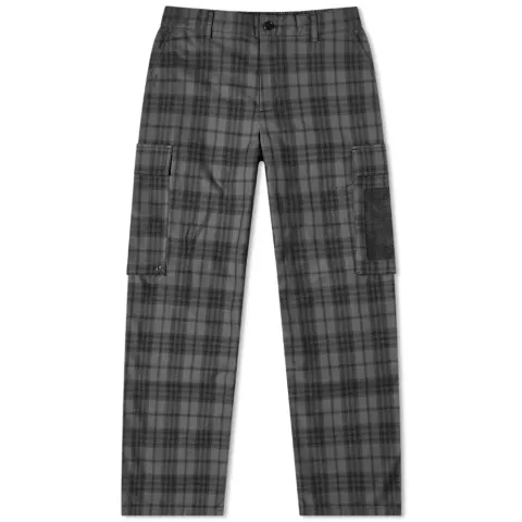 x POP Trading Company Belstone Check Cargo Pant