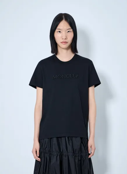 Logo Embroidered T-Shirt