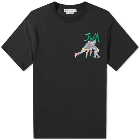 Embroidered Rugby Team T-Shirt