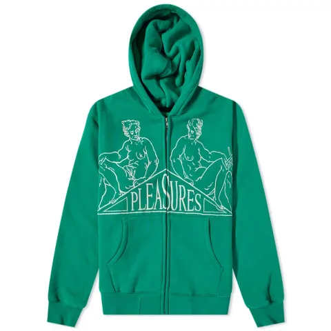 Squeeze Logo Zip Hoodie