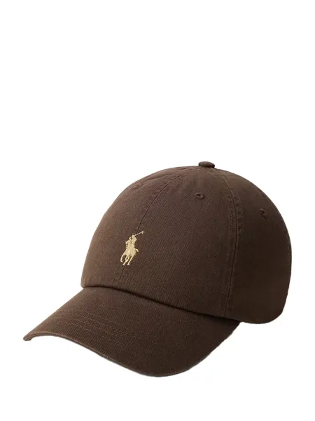 Cotton Chino Ball Cap Brown