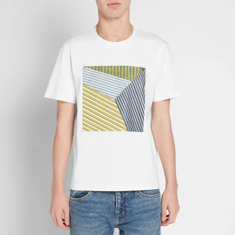 Embroidered Square Tee