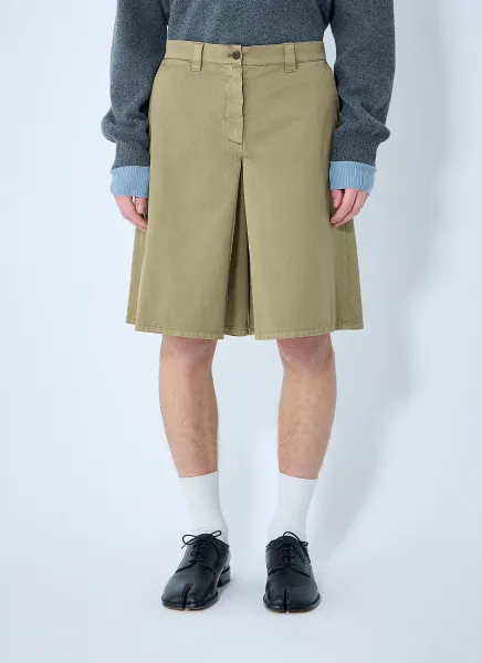 Garment-Dyed Skirt