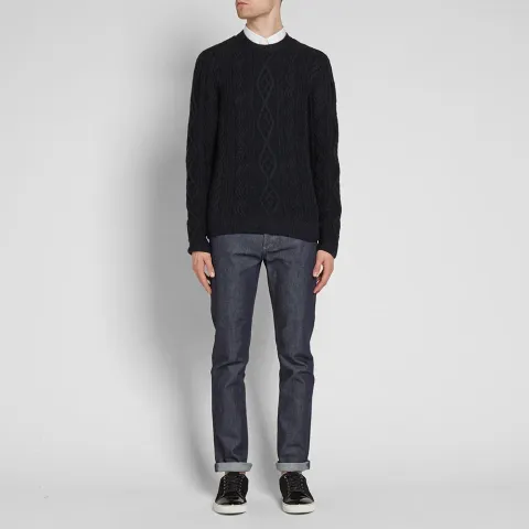 A.P.C. Jacques Yves Cable Crew Knit