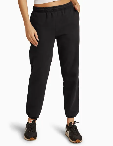 Beyond Yoga On The Go Elasticated Waist Joggers Black