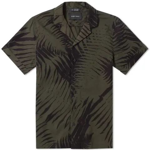 Short Sleeve Sword Fern Vacation Shirt
