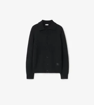 Cashmere Cardigan in Black