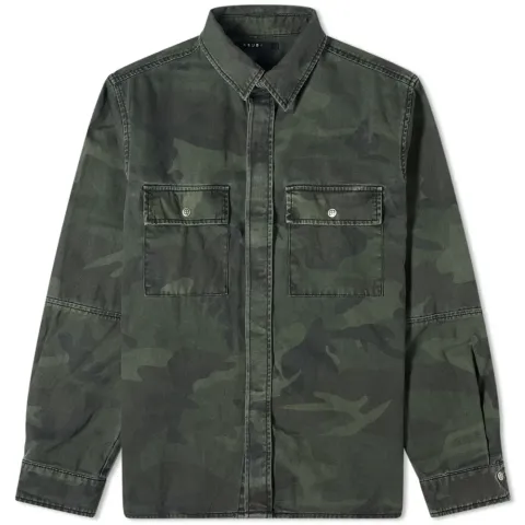 Frequency Camo Shirt Jacket