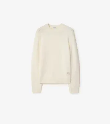 Cashmere Sweater in Ceramic white