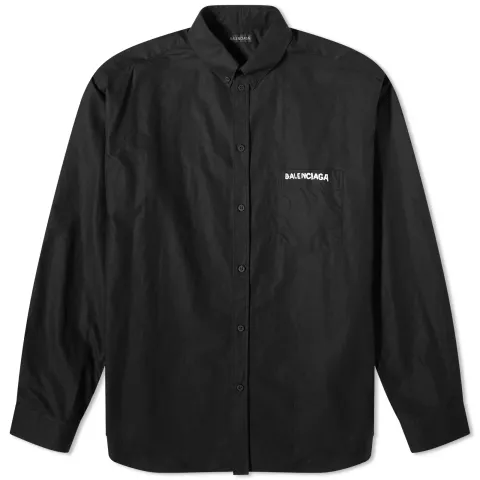 Small Logo Poplin Shirt