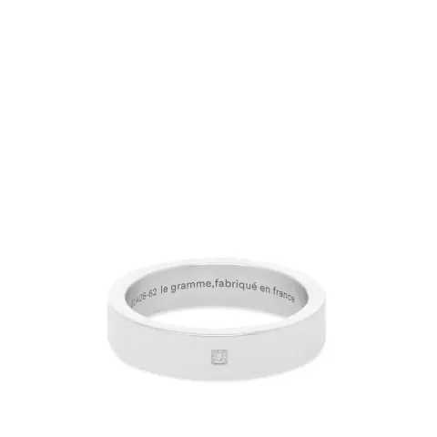 White Diamond Ribbon Ring