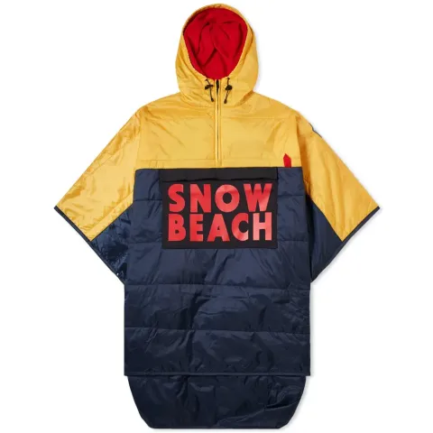 Poncho 'Snow Beach'