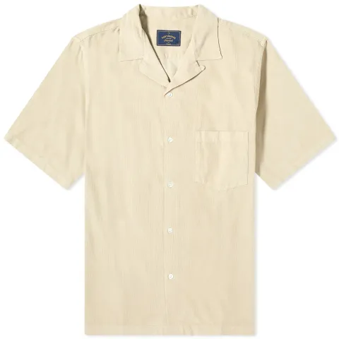 Cord Camp Collar Vacation Shirt