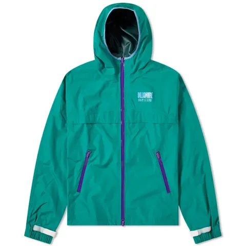 Nylon Zipped Logo Jacket
