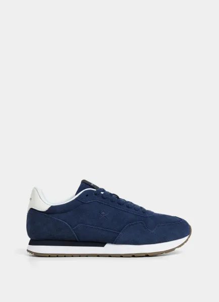 Hackett Vector S oft Suede Trainer