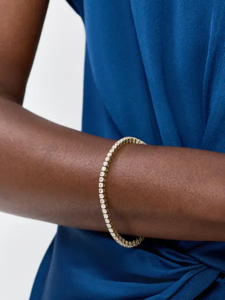 D. Louise Luxe Tennis Bracelet 18cm
