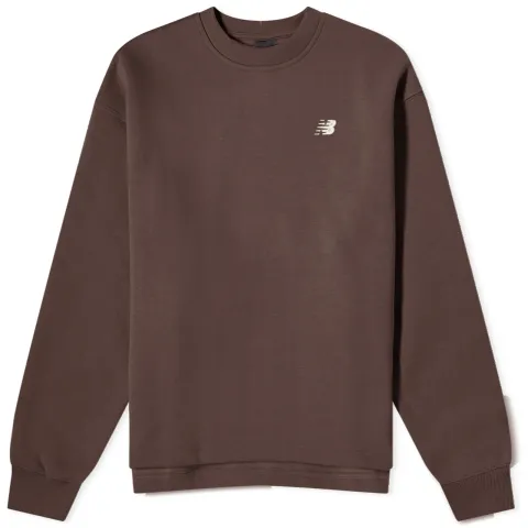 Linear Heritage Brushed Back Fleece Crewneck