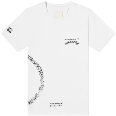 Circle Chain Print Tee