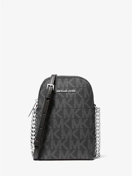Jet Set Small Signature Logo Crossbody Bag
