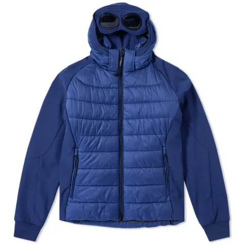 Softshell Goggle Raglan Down Jacket