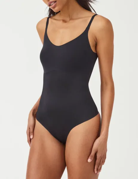 Spanx SPANXshape Invisible Cami Bodysuit Black