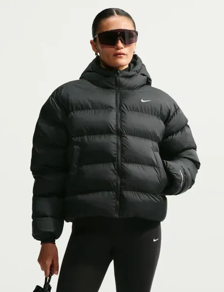 Relaxed Hooded Puffer Jacket