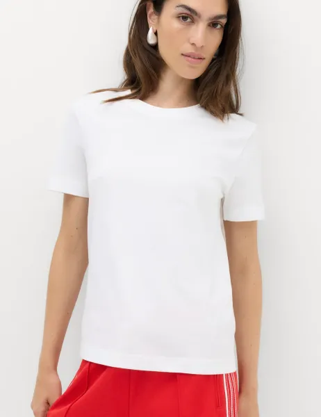 Marks & Spencer Pure Cotton Everyday Crew Neck T-Shirt White