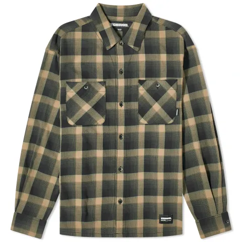 Half Hombre Checked Shirt