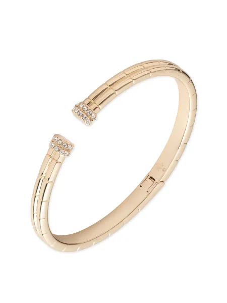 Open Pave Cuff Bangle