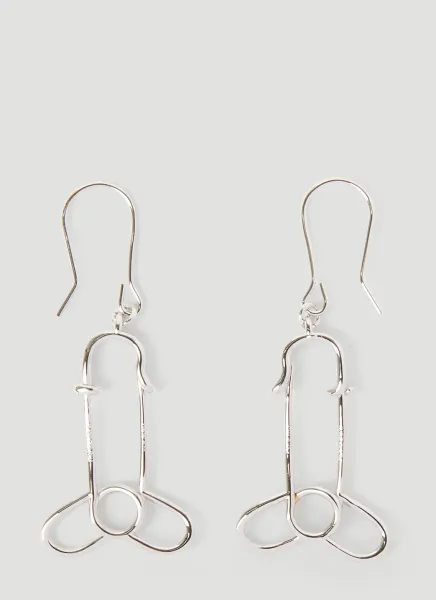 Phallic Pendant Earrings
