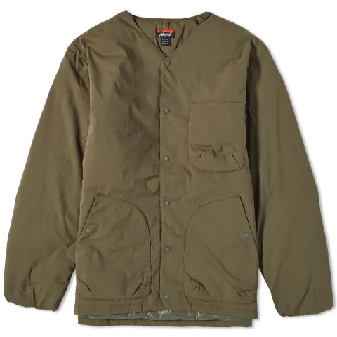 Ripstop Inner Down Cardigan