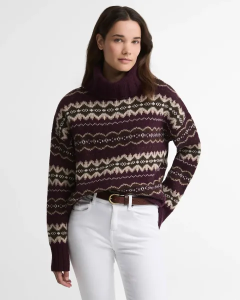 Helen Fair isle Roll-Neck Jumper
