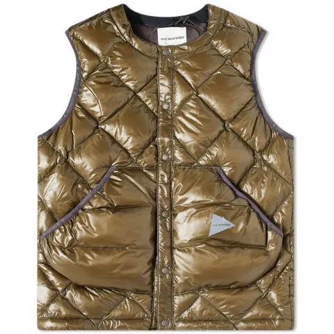 Diamond Stitch Down Vest