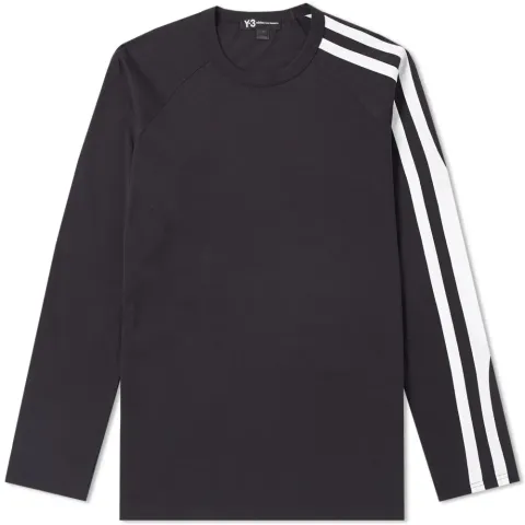 Long Sleeve Three Stripe Tee
