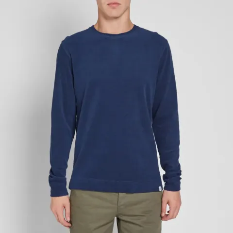 Halfdan Towelling Crew Sweat