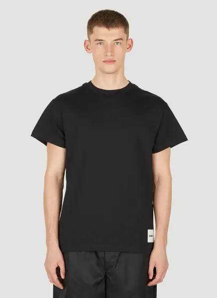 Set of Three Logo Print T-Shirts