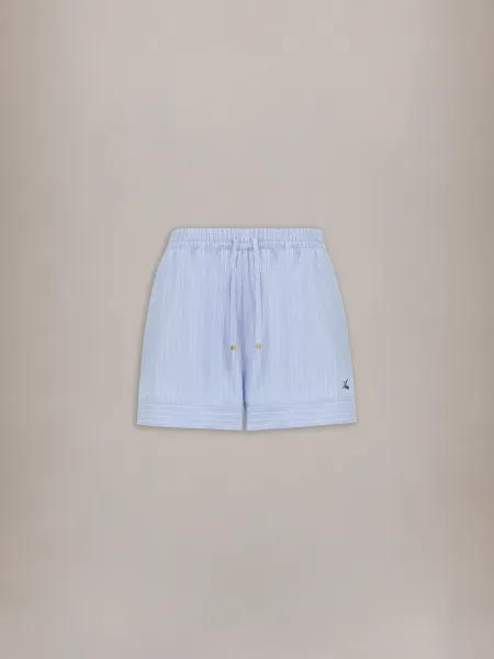WOMEN - WOMEN'S STRIPED SHORT - Ashley Blue