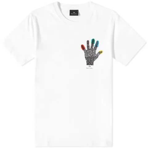 Hand Print Logo T-Shirt