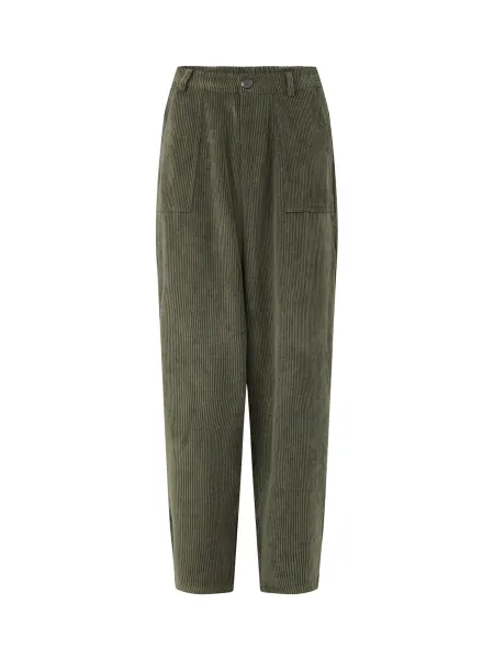 Bindi 20-C Corduroy Trousers - Forest Night