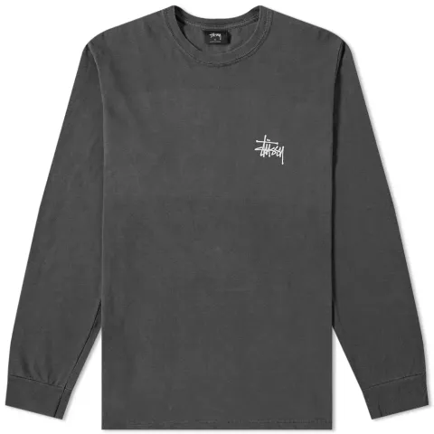 Long Sleeve Basic Pigment Dyed Tee
