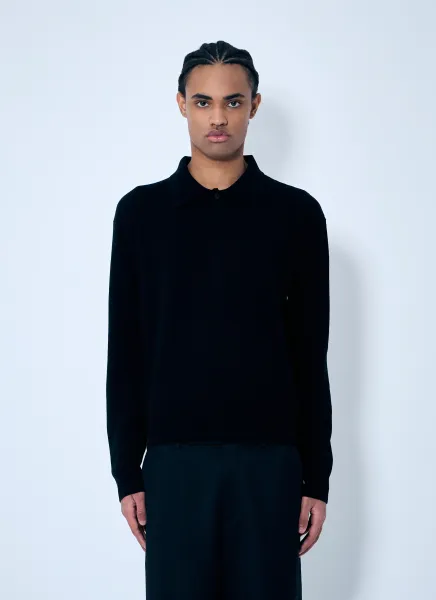 Wool Polo Shirt