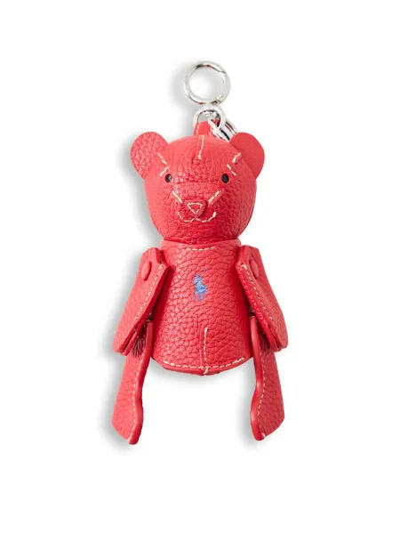 Polo Ralph Lauren Shiny Drum Pebble Bear Charm Bag Charm