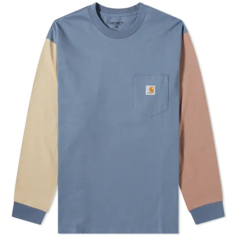 Long Sleeve Triple Pocket T-Shirt