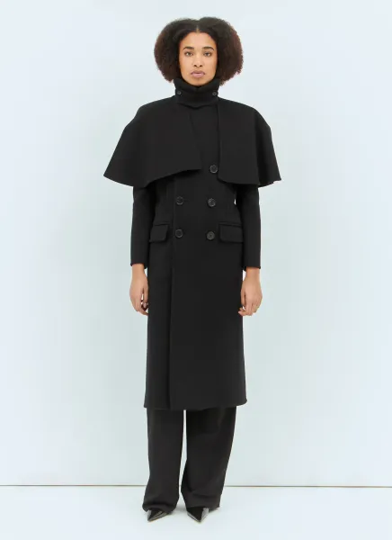 Double-Face Wool Long Coat