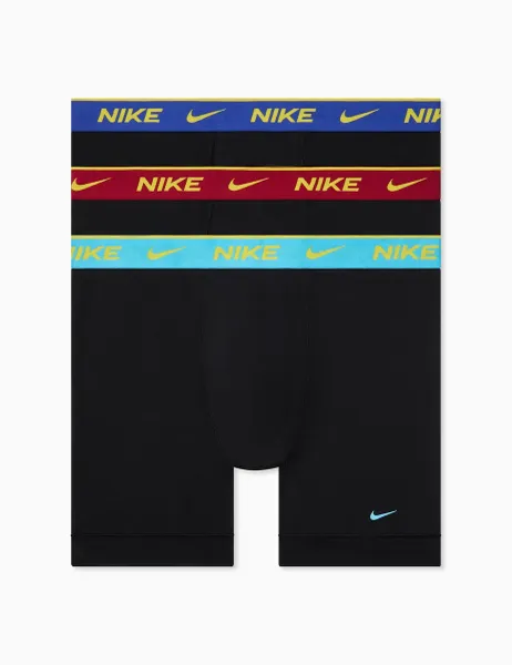 Nike 3 Pack Cotton Rich Stretch Boxers Multi