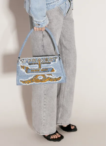 Paris' Best Denim Shoulder Bag