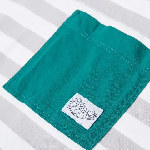 Contrast Pocket Stripe Tee