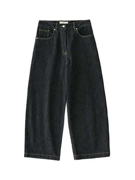 Neive Italian Denim Pant Black