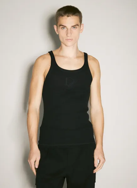 Logo Embroidery Tank Top
