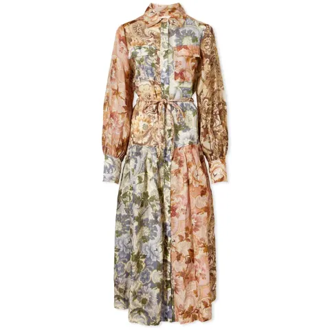 ALÉMAIS Phillipa Printed Shirtdress